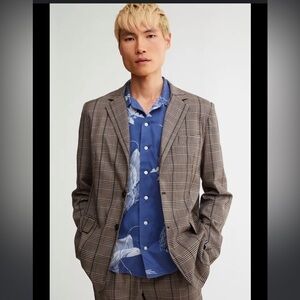 BOBBLEHAUS Plaid Suit Jacket
